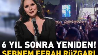 Şebnem Ferah Konserine Ünlü Akını 6 Yıl Sonra Sahnede