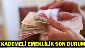 ERKEN EMEKLİLİK SON DURUM| Kademeli emeklilik yasası Meclise geldi mi, şartları neler Kademeli emeklilik tablosu 2026