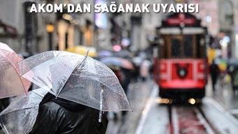DİKKAT AKOM Uyardı, Tarih Belli Oldu: Gök Gürültülü Sağanak Alarmı