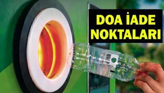 DOA İADE NOKTALARI SORGULAMA | DOA Geri Dönüşüm Makinesi Nerelerde Var, Nasıl Kullanılır