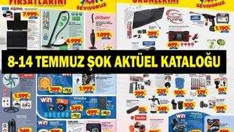 8 TEMMUZ ŞOK AKTÜEL KATALOĞU YAYINLANDI: ŞOKta Bu Hafta Neler Var İşte ŞOK 8-14 Temmuz Aktüel Ürünler Listesi