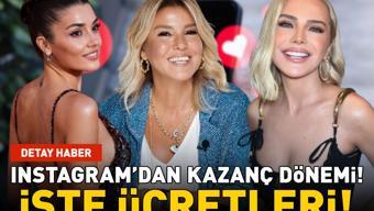 Instagramdan kazanç dönemi Hande Erçel, Ece Erken, Gülben Ergen... Ünlüler abonelikten ne kadar kazanıyor