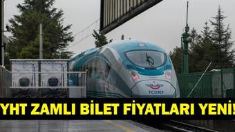ZAMLI YHT BİLET FİYATLARI: Yüksek Hızlı Tren (YHT) Biletleri Ne Kadar Oldu İşte Yeni Fiyat Listesi