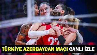 TÜRKİYE - AZERBAYCAN VOLEYBOL MAÇI CANLI İZLE | Filenin Sultanları son 16 maçı TRT 1 şifresiz izleme ekranı
