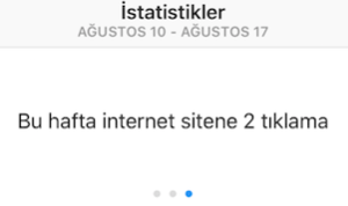 Instagram’da yeni güncelleme: İstatistik özelliği