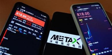 cinli-cip-ureticisi-metax-borsadaki-ilk-islem-gununde-yuzde-688-kazandirdi