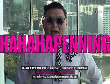 Gangnam Style’a kardeş geliyor: Happening