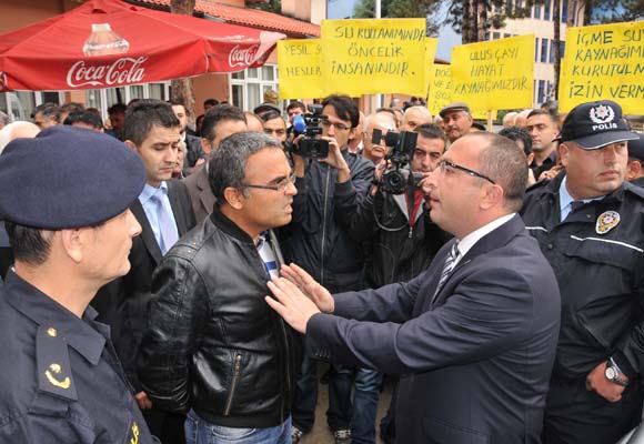 Halktan yetkililere HES tepkisi