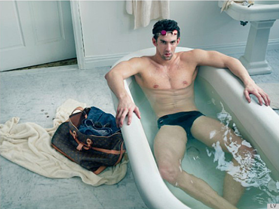 Phelps Louis Vittonun reklam yüzü oldu