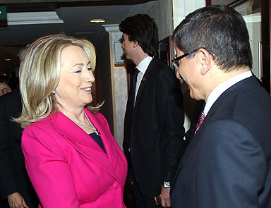 Erdoğan, Clinton ile görüştü