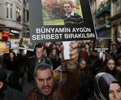 Gazeteciler Bünyamin Aygün için yürüdüler
