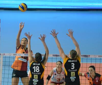 Galatasaray Daikin: 0 - Cannes: 3
