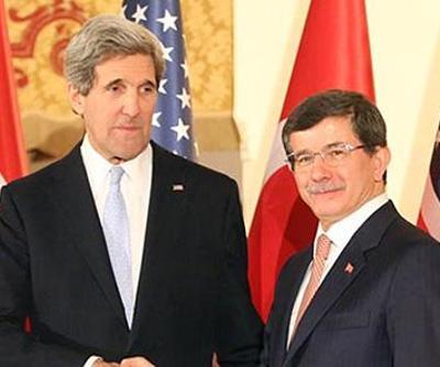 Ahmet Davutoğlu, John Kerry ile İran anlaşmasını konuştu