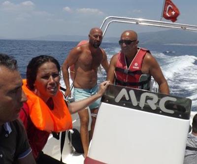 İzmirde göçmen teknesi battı