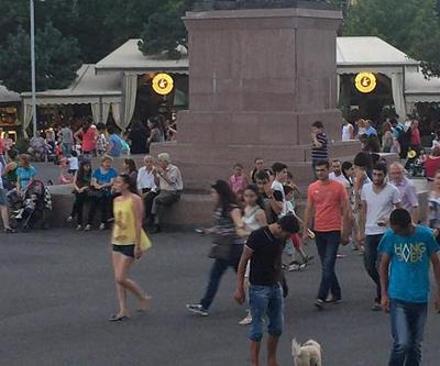 Erdoğanın mesajı Erivan sokaklarında nasıl yankılandı