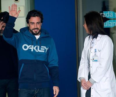 Fernando Alonso taburcu edildi