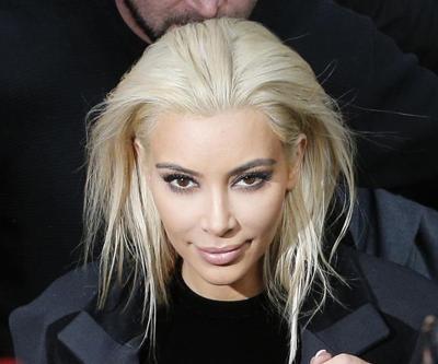 Kim Kardashian sarışın oldu