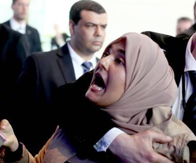 Sisiyi protesto eden gazeteciye yaptırım yok