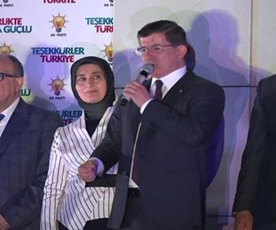 İşte Davutoğlunun balkon konuşması