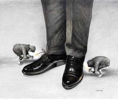 Aydın Doğan Karikatür Yarışmasında 1inci Arnavut karikatürist