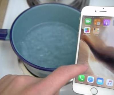 İphone 6S sıcak suya ne kadar dayanıklı