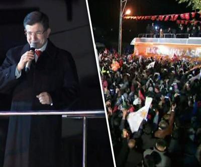 Başbakan Davutoğlu ilk konuşmasını Konyada yaptı