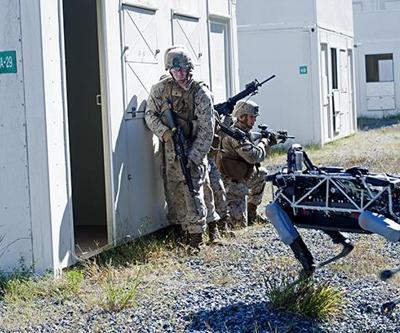 ABD ordusu robot eğitmeye başladı