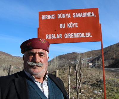 1inci Dünya Savaşında bu köye Ruslar girememiş