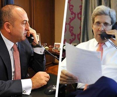 Mevlüt Çavuşoğlu, John Kerry ile Cenevreyi konuştu