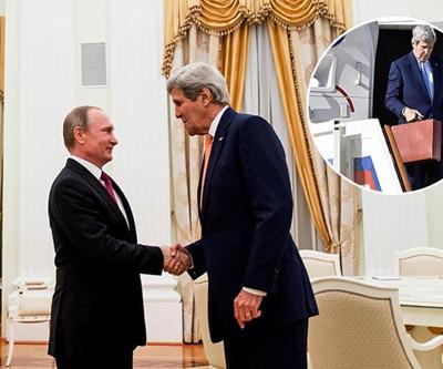 Putin esprileriyle Kerryyi şaşırttı