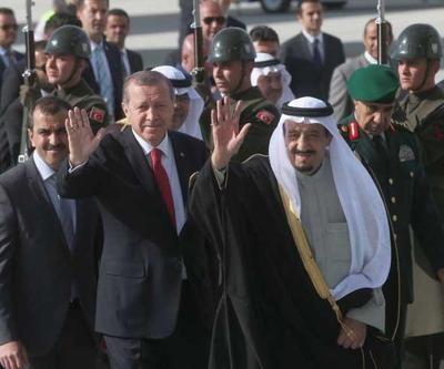 Suudi Arabistan Kralı Selman Ankarada