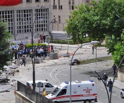 Gaziantepte daha büyük bir faciayı şehit polis engellemiş