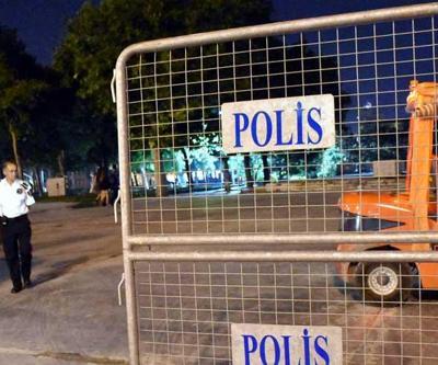 Gezi Parkına polis bariyerleri