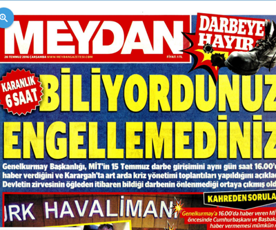 Meydan Gazetesine polis baskını
