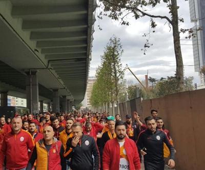 Derbi öncesi dikkat çeken görüntü