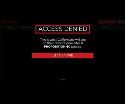 Bu sefer porno siteleri ziyaretçilerine erişim engeli getirdi