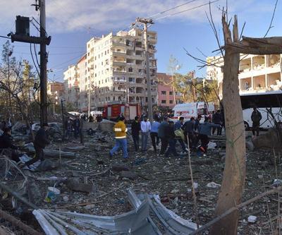 Diyarbakırda çok büyük patlama