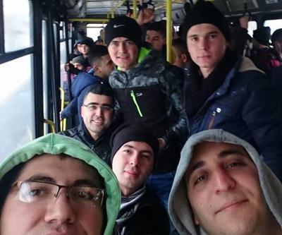 Kayserideki saldırı öncesi askerlerin son selfiesi