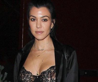 Justin Bieber ve Kourtney Kardashian gecelerde