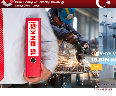 Bakanlığın internet sayfası yenilendi
