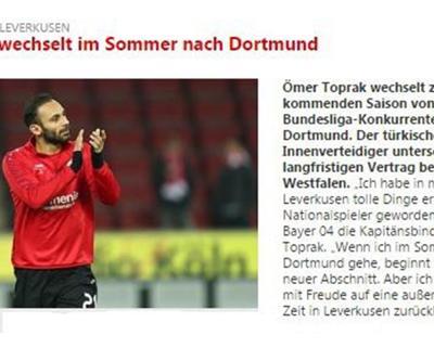 Ömer Toprak Borussia Dortmundta