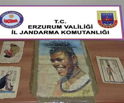 Picasso imzalı tablo Erzurum’da yakalandı