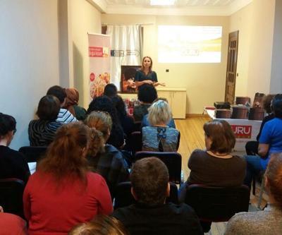Kadıköy Belediyesi Gönüllü Evlerinde bulgur eğitimi