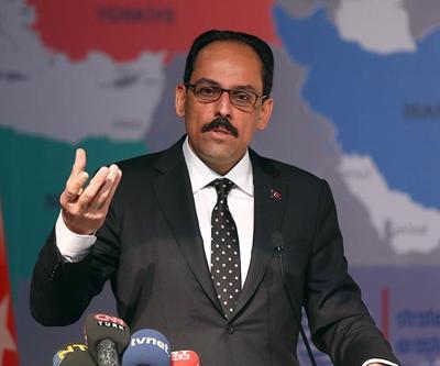 İbrahim Kalından Batıya terör tepkisi