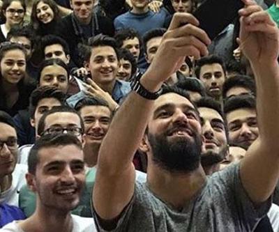 Arda Turan Galatasaray Lisesinde