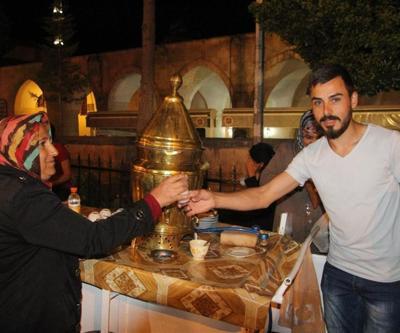 Kilis iftar sonrası salep içmek istiyor