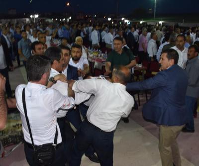 TBMM Başkanvekili ve milletvekillerinin de olduğu iftarda kavga çıktı