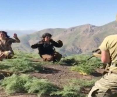 Kamptan kaçıp askere teslim olan teröristlerin görüntüleri ortaya çıktı