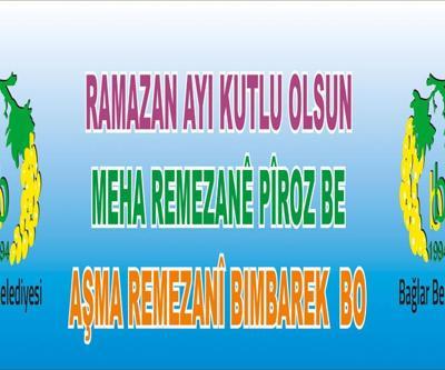 Bağlar Belediyesi: 3 dilli Ramazan afişimiz toplatıldı