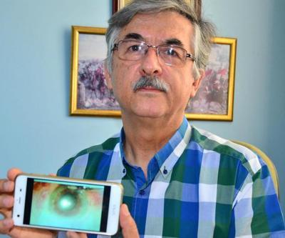 Depreme ameliyatta yakalandılar, mikroskop kamerası o anları kaydetti
